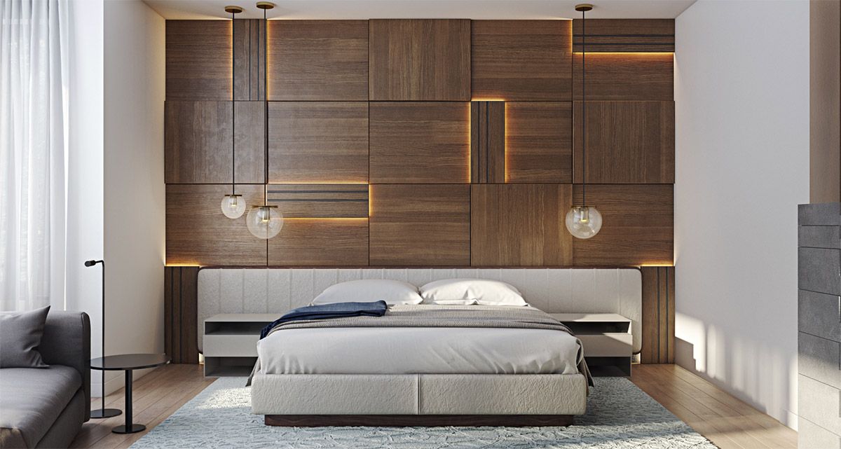 Wooden Wall Designs_ 30 Striking Bedrooms That Use The Wood Finish Artfully